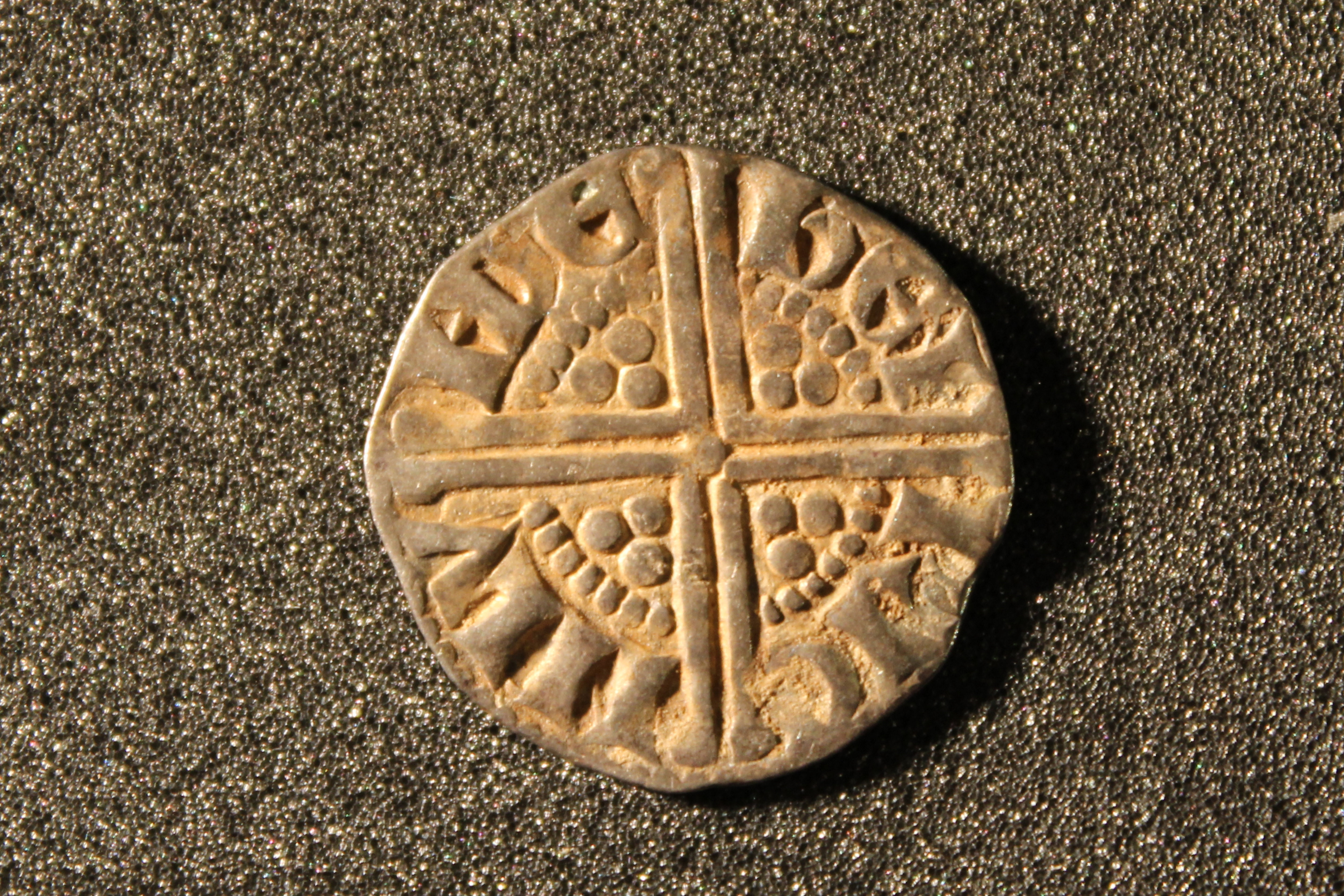 A selection of silver coins from the 1938 Hornchurch Hoard discovery
